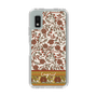 Slim Protection Case［ Ungrid - VintageFlower - Red ］