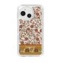 Slim Protection Case［ Ungrid - VintageFlower - Red ］