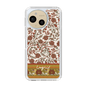Slim Protection Case［ Ungrid - VintageFlower - Red ］