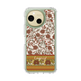 Slim Protection Case［ Ungrid - VintageFlower - Red ］