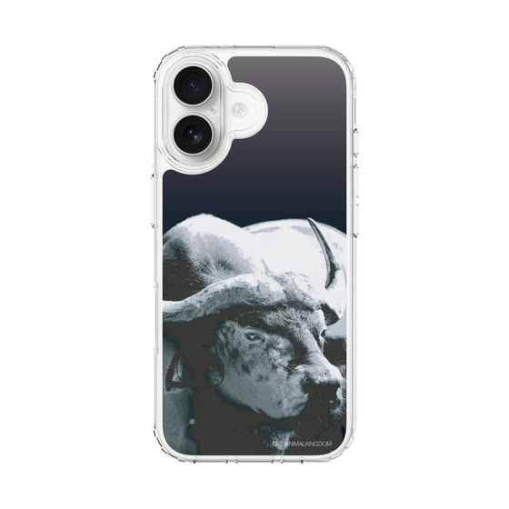 Slim Protection Case［ The Izu Animal Kingdom - Buffalo Monochrome ］