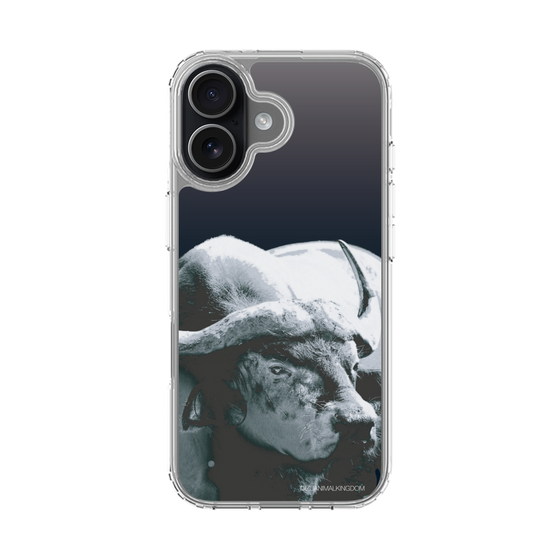 Slim Protection Case［ The Izu Animal Kingdom - Buffalo Monochrome ］