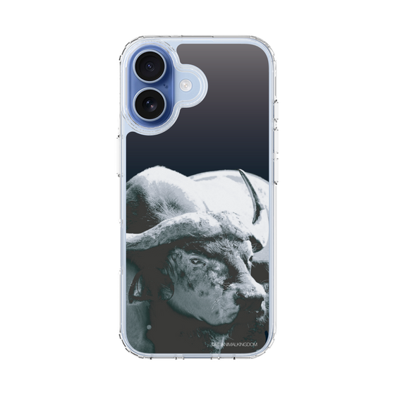 Slim Protection Case［ The Izu Animal Kingdom - Buffalo Monochrome ］