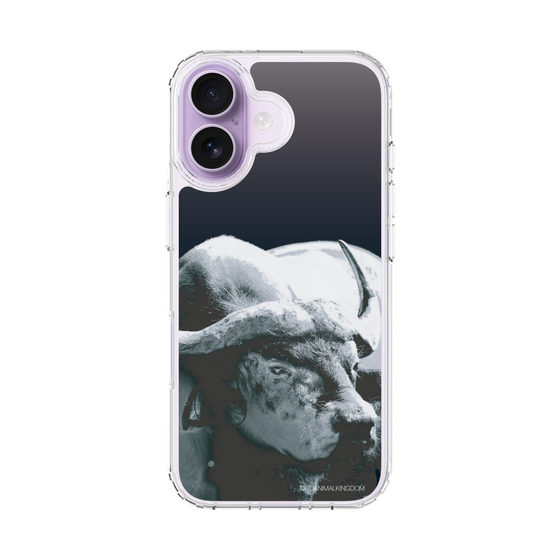 Slim Protection Case［ The Izu Animal Kingdom - Buffalo Monochrome ］