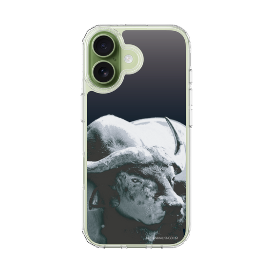Slim Protection Case［ The Izu Animal Kingdom - Buffalo Monochrome ］