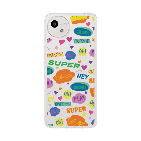 Slim Protection Case［ Original - Colorful Moji ］