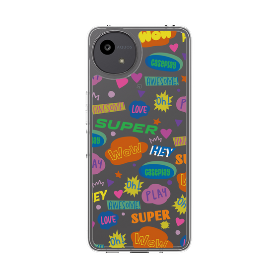 Slim Protection Case［ Original - Colorful Moji ］