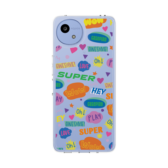 Slim Protection Case［ Original - Colorful Moji ］