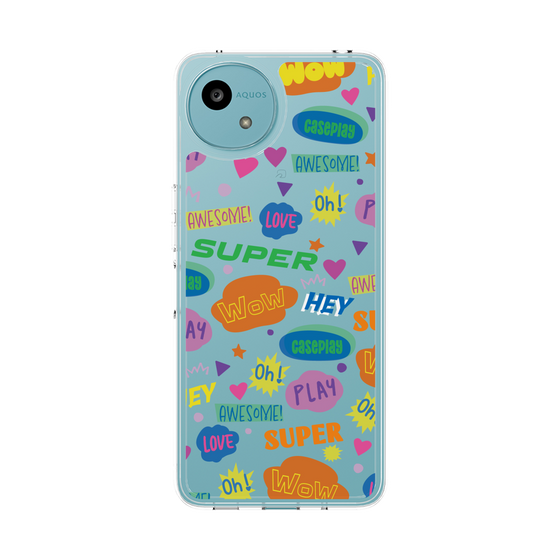 Slim Protection Case［ Original - Colorful Moji ］