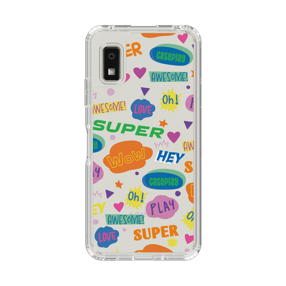 Slim Protection Case［ Original - Colorful Moji ］