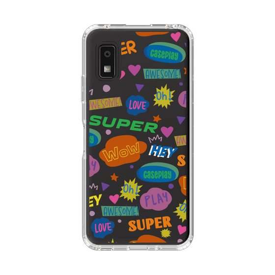 Slim Protection Case［ Original - Colorful Moji ］