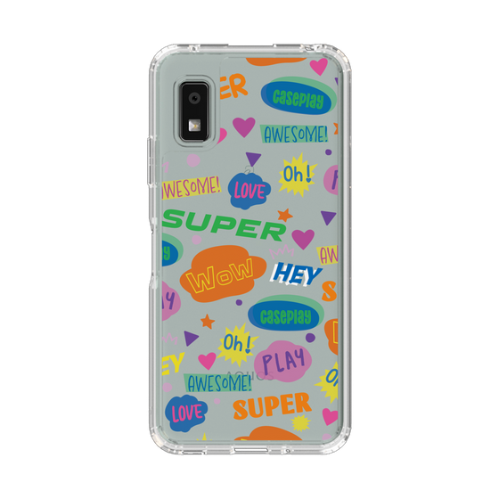 Slim Protection Case［ Original - Colorful Moji ］