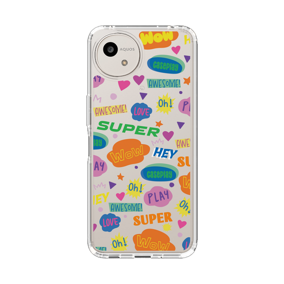 Slim Protection Case［ Original - Colorful Moji ］
