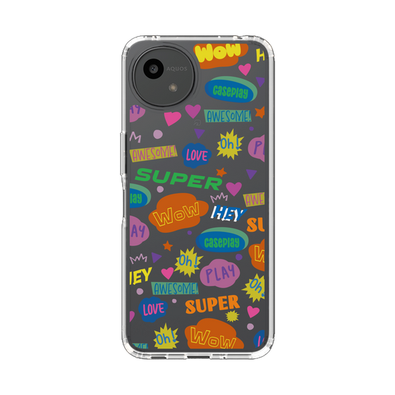 Slim Protection Case［ Original - Colorful Moji ］