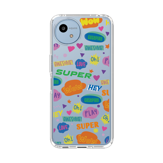 Slim Protection Case［ Original - Colorful Moji ］