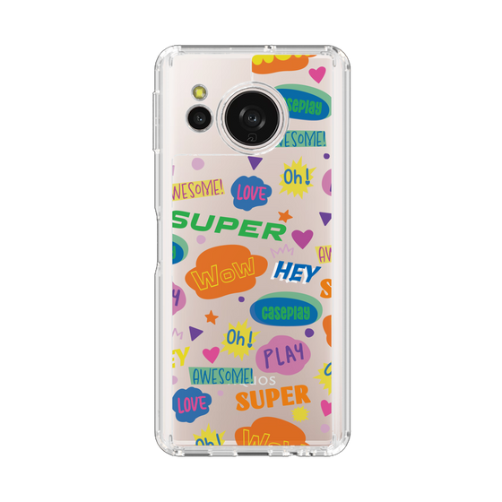 Slim Protection Case［ Original - Colorful Moji ］