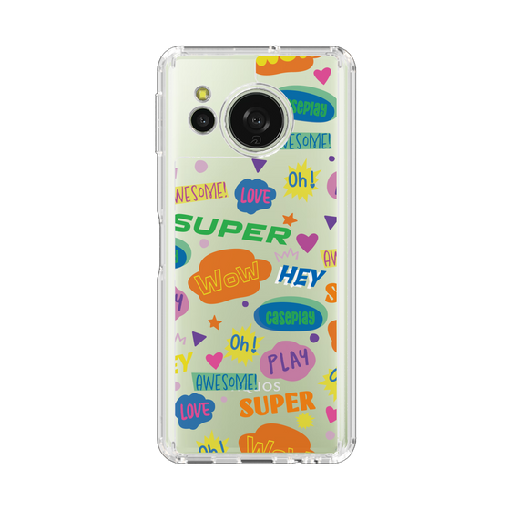 Slim Protection Case［ Original - Colorful Moji ］