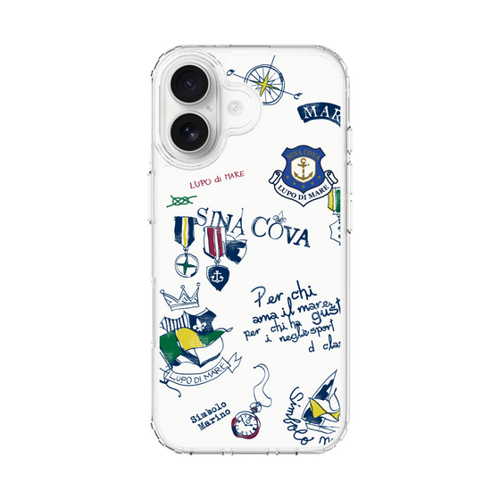 Slim Protection Case［ SINA COVA - All-Over Marine Motif ］