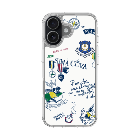 Slim Protection Case［ SINA COVA - All-Over Marine Motif ］