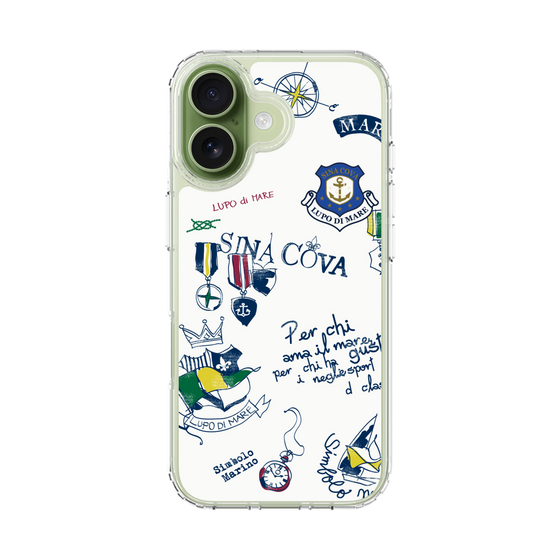 Slim Protection Case［ SINA COVA - All-Over Marine Motif ］