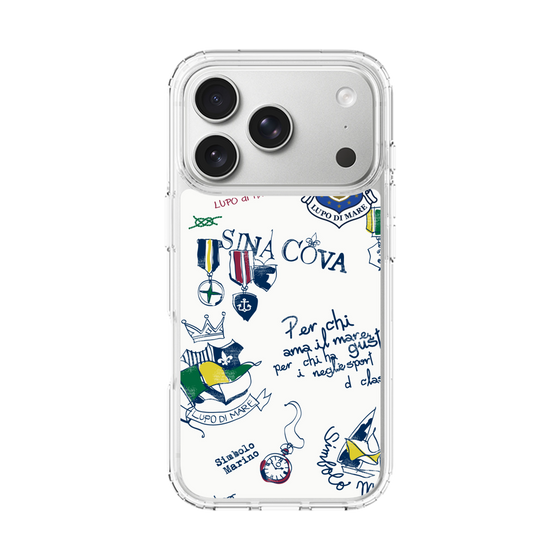 Slim Protection Case［ SINA COVA - All-Over Marine Motif ］