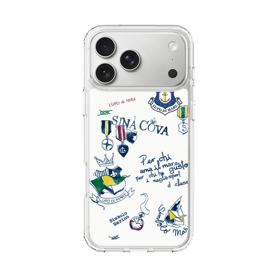 Slim Protection Case［ SINA COVA - All-Over Marine Motif ］
