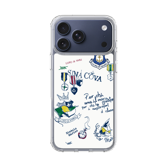 Slim Protection Case［ SINA COVA - All-Over Marine Motif ］