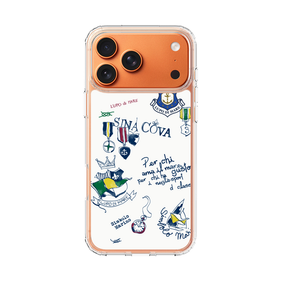 Slim Protection Case［ SINA COVA - All-Over Marine Motif ］