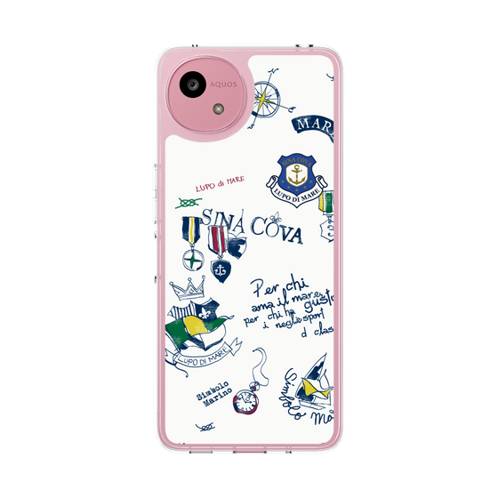 Slim Protection Case［ SINA COVA - All-Over Marine Motif ］