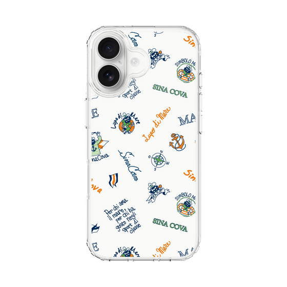 Slim Protection Case［ SINA COVA - All-Over Captain Pattern ］