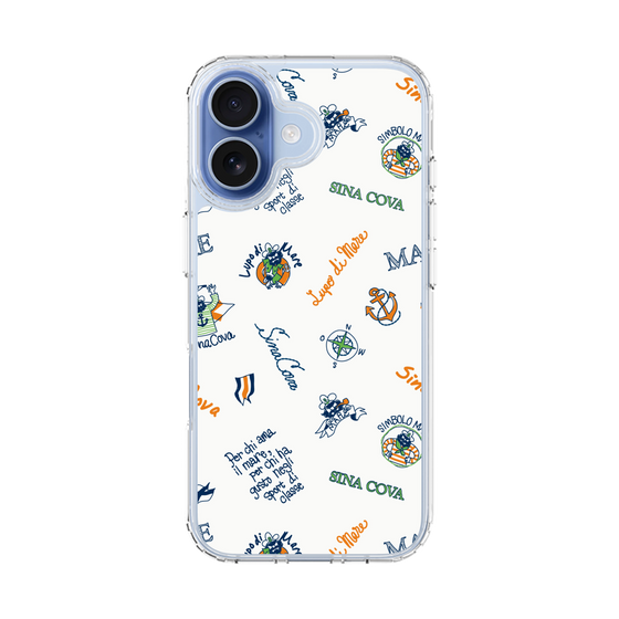 Slim Protection Case［ SINA COVA - All-Over Captain Pattern ］