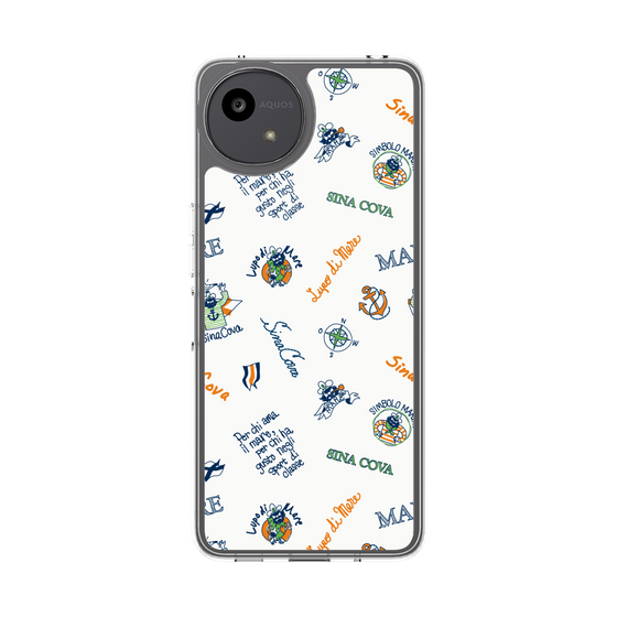 Slim Protection Case［ SINA COVA - All-Over Captain Pattern ］
