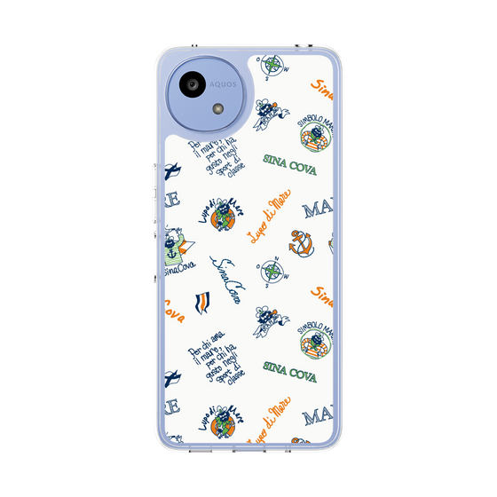 Slim Protection Case［ SINA COVA - All-Over Captain Pattern ］