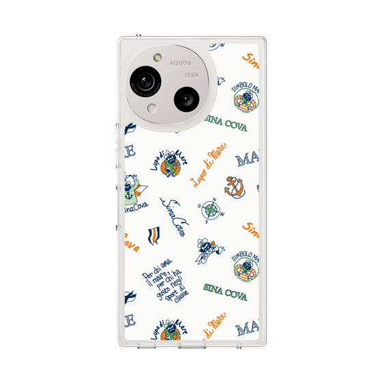 Slim Protection Case［ SINA COVA - All-Over Captain Pattern ］