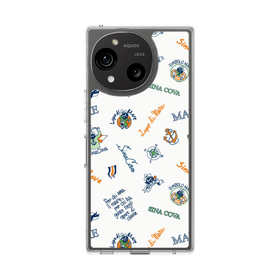 Slim Protection Case［ SINA COVA - All-Over Captain Pattern ］