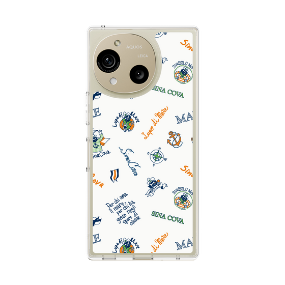 Slim Protection Case［ SINA COVA - All-Over Captain Pattern ］