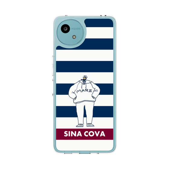 Slim Protection Case［ SINA COVA - Captain Border ］