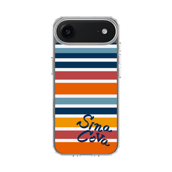Slim Protection Case［ SINA COVA - Border Stripes - Multicolor ］