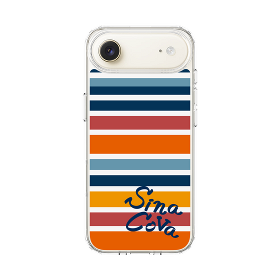 Slim Protection Case［ SINA COVA - Border Stripes - Multicolor ］