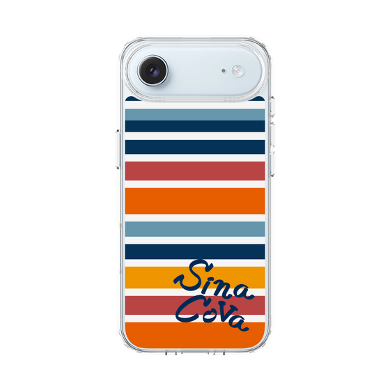 Slim Protection Case［ SINA COVA - Border Stripes - Multicolor ］