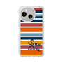 Slim Protection Case［ SINA COVA - Border Stripes - Multicolor ］