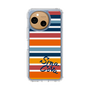 Slim Protection Case［ SINA COVA - Border Stripes - Multicolor ］