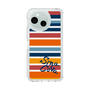 Slim Protection Case［ SINA COVA - Border Stripes - Multicolor ］