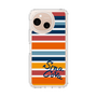 Slim Protection Case［ SINA COVA - Border Stripes - Multicolor ］