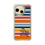 Slim Protection Case［ SINA COVA - Border Stripes - Multicolor ］