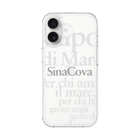 Slim Protection Case［ SINA COVA - Typography ］