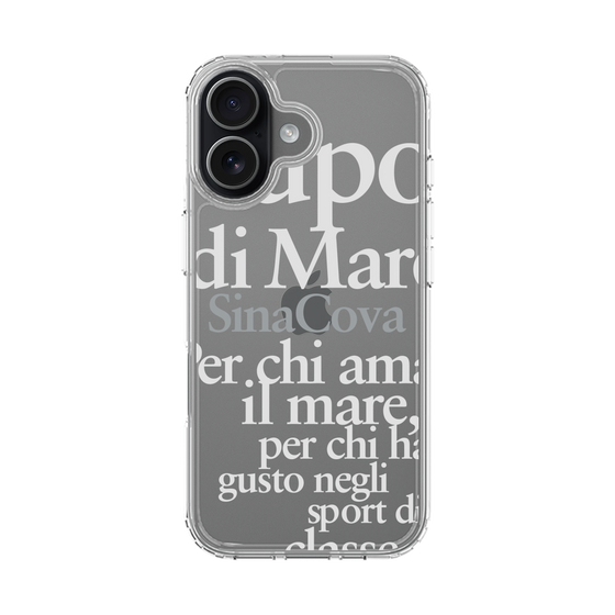 Slim Protection Case［ SINA COVA - Typography ］
