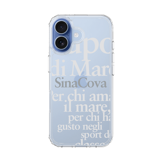 Slim Protection Case［ SINA COVA - Typography ］