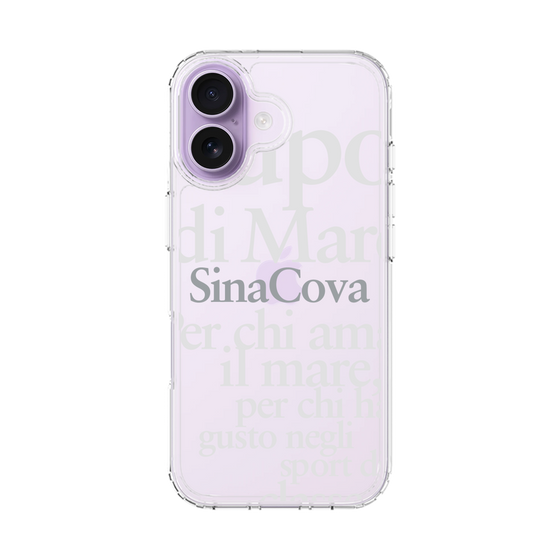 Slim Protection Case［ SINA COVA - Typography ］