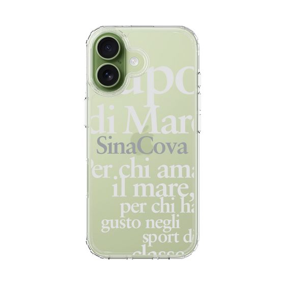Slim Protection Case［ SINA COVA - Typography ］